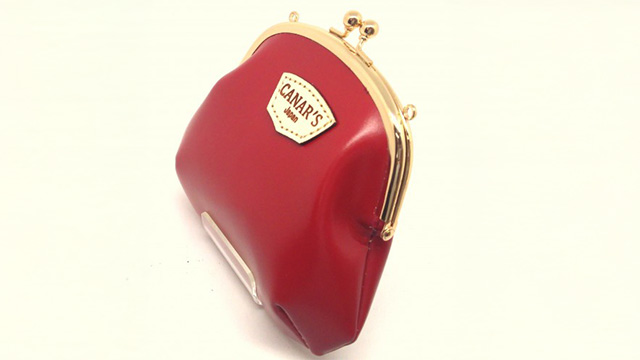 がま口ポーチ〈内側スエード革仕様〉 | カナーズ・ジャパン｜全国対応